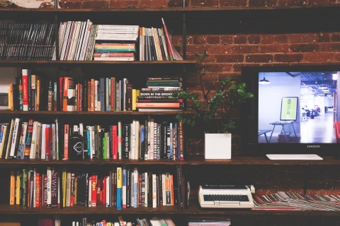 library stock image